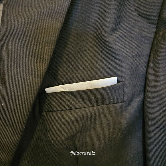 Mage Male Three-Piece Suit Black Men's Size Large - Picture 15 of 16